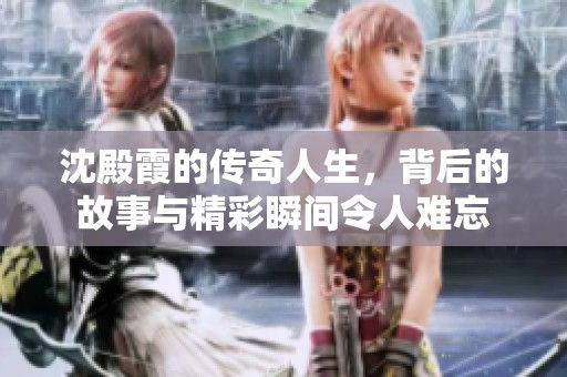 沈殿霞的传奇人生，背后的故事与精彩瞬间令人难忘