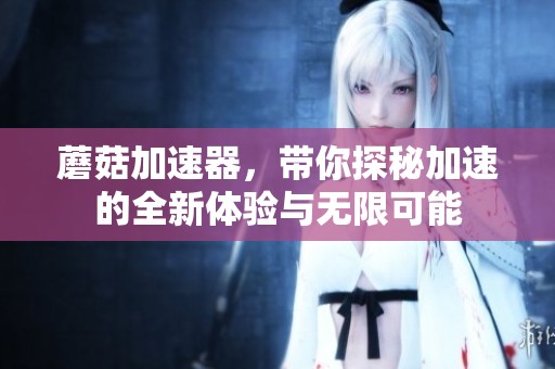 蘑菇加速器，带你探秘加速的全新体验与无限可能