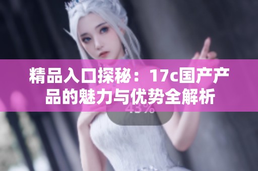 精品入口探秘：17c国产产品的魅力与优势全解析