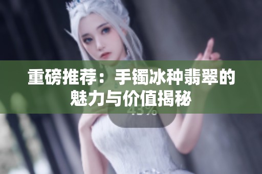 重磅推荐：手镯冰种翡翠的魅力与价值揭秘