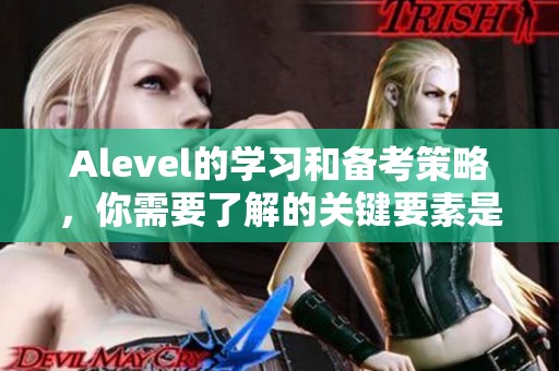 Alevel的学习和备考策略，你需要了解的关键要素是什么