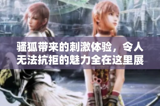 骚狐带来的刺激体验，令人无法抗拒的魅力全在这里展开