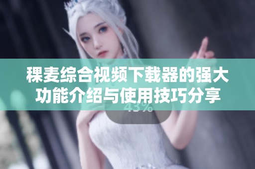 稞麦综合视频下载器的强大功能介绍与使用技巧分享