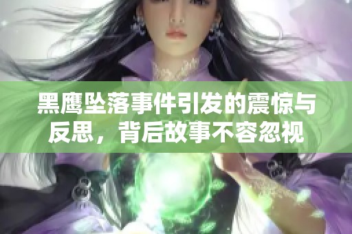 黑鹰坠落事件引发的震惊与反思，背后故事不容忽视