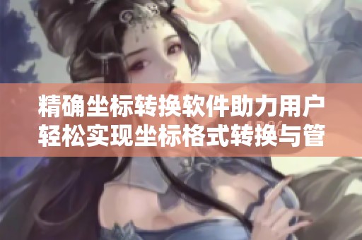 精确坐标转换软件助力用户轻松实现坐标格式转换与管理