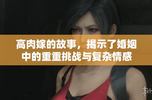 高肉嫁的故事，揭示了婚姻中的重重挑战与复杂情感