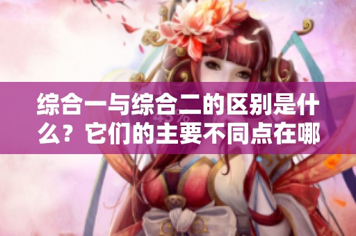 综合一与综合二的区别是什么？它们的主要不同点在哪里？